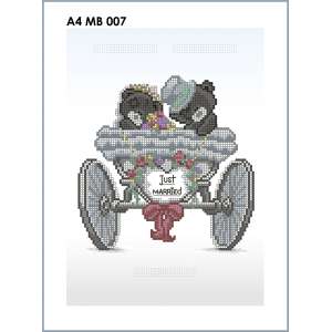 Метрика весільна А4МВ 007